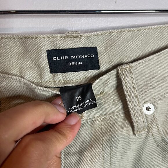 Club Monaco Denim The Relaxed Slim Crop jeans - Picture 3 of 6